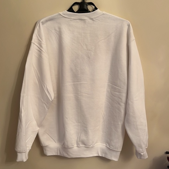 Knight With Faded Wings Size L Crewneck Sweater - Picture 3 of 4
